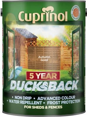 Cuprinol Ducksback 5L - Autumn Gold